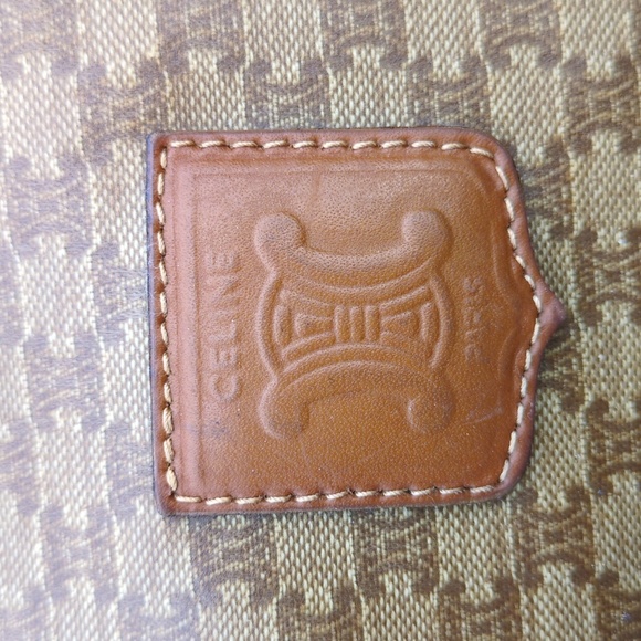 Celine GUC Macadam Coated Canvas Boston Bag CALLOUTS - Picture 3 of 17